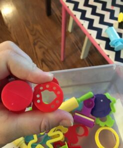 Carykon Dough Extruders Set Assorted Designs, Set of 10, 5 Patterns - Random Colors 39 71MnfsTKoL