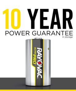 Rayovac D Batteries, Ultra Pro Alkaline D Cell Batteries (12 Battery Count) 12 Count (Pack of 1) 11 71MnjKRJHnL