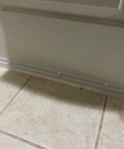 BAINING Door Draft Stopper Door Sweep for Exterior/Interior Doors, Weatherproofing Door Seal Strip Under Door Draft Blocker Seal, Soundproof Door Bottom Weather Stripping, 2" W x 39" L, White 41 71Mof7iQ3SL