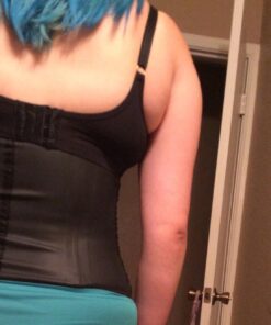 Lady Slim Fajas Colombianas Reductoras Y Moldeadoras para Mujer Underbust Latex Waist Trainer Hourglass Body Shaper for Women Blue Small 45 71Mp 5kc3L