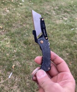 LENOX Utility Knife Blades, Titanium Edge, 5-Pack (20350GOLD5C) 18 71MqiBVCf9L