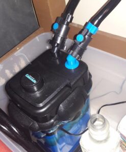 Penn-Plax Cascade All-in-One Aquarium Canister Filter – for Tanks Up to 100 Gallons (265 GPH) – Cascade 1000 Cascade-1000 60 71Mr5QRNBL