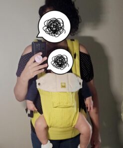 LÍLLÉbaby Complete Embossed Luxe Six-Position 360° Ergonomic Baby and Child Carrier, Citrus 37 71MrI7cuG5L