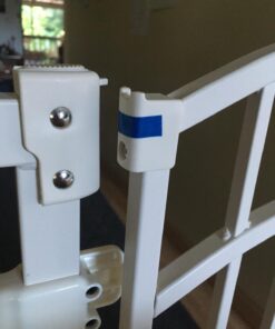 Summer Infant Multi-Use Decorative Extra Tall Safety Pet and Baby Gate,28.5'-48' Wide, 36' Tall,Pressure or Hardware Mounted, Install on Wall or Banister in Doorway or Stairway,Auto Close Door -Beige 36" Tall, 28.5 - 48.0" Wide Beige 57 71MsHzemjgL