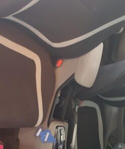 FH Group Automotive Seat Covers Trendy Corduroy Bucket Full Set with Gift- Universal Fit for Cars Trucks and SUVs (Black/Gray) FB032115 41 71MsMcPX47L