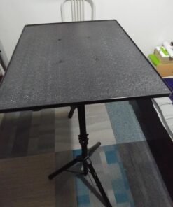 PYLE-PRO Universal Projector Stand -Height & Angle Adjustable Tripod Stand-Hold Laptops, Computers, DJ Equipment & Projectors-Heavy Duty-Perfect for Stage, Studio, & Office Events-Extends 28'' to 46" 51 71Mu8r2RzHL 1