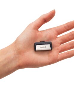 SanDisk 32GB Ultra Dual Drive USB Type-C - USB-C, USB 3.1 - SDDDC2-032G-G46, Black, Silver 27 71MuTLKTAIL