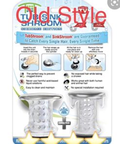 TubShroom Ultra Revolutionary Bath Tub Drain Protector Hair Catcher/Strainer/Snare Stainless Steel, 1-Pack, Silver Stainless Single 54 71MurjwDomL