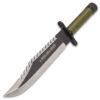 K EXCLUSIVE Amazon Jungle Survival Knife and Sheath - Stainless Steel Sawback Blade, Cord-Wrapped Handle, Built-In Compass, Survival Kit, Capable Wilderness Tool - Length 13" Jungle Survivor 12 71MvbibsvvL