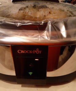 Crock-Pot 6 Quart Programmable Slow Cooker and Food Warmer Works with Alexa, Stainless Steel (2139005) Programmable Stainless Steel 39 71MvjzmuinL