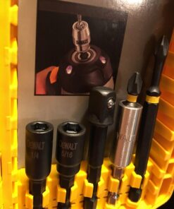 DEWALT Screwdriver Bit Set, Impact Ready, FlexTorq, 40-Piece (DWA2T40IR) 40-Piece Impact Ready Set 64 71MwGp7MuVL