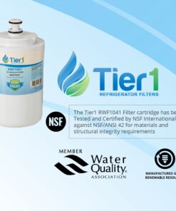 Tier1 UKF7003 Refrigerator Water Filter 3-pk | Replacement for Maytag UKF7002AXX, UKF7003AXX, Whirlpool EDR7D1, UKF7002, UKF7001, UKF7001AXX, UKF6001, UKF5001, WSM-1, WF288, Fridge Filter 12 71MwIGJXPL