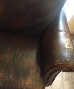 Pelle Patch - Brown Leather Patches for Furniture - 25 Colors Available - Original 8x11 - Brown 32 71MwUS e03L