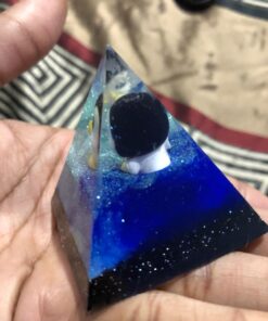 Funshowcase Pyramid Resin Epoxy Mold for Jewelry, Polymer Clay, Soap Making, Cabochon Gemstone Crafting Projects Square Pyramid Medium 2x2x2inch 25 71MwucGF CL