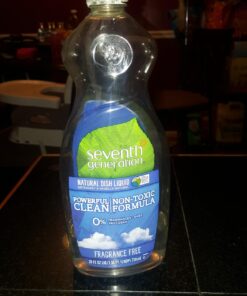 Seventh Generation Natural Dish Liquid, Fragrance Free, 25 Fl Oz, (Pack of 3) 25 Ounce (Pack of 3) 21 71MxNFS1YL