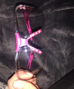Champion Traps and Targets Shooting Glasses Youth Clear Glasses - Pink Temples(Ballistic) 17 71MxUeIOi2L