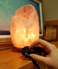 Himalayan Glow 1002 Crystal, 6-8 Lbs, Salt Lamp Himalayan Salt Lamp 65 71MxXUDLP L