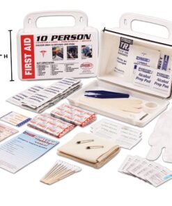 Rapid Care First Aid RC-10MAN-W 10 person 106 Piece ANSI/OSHA Compliant First Aid Kit in Wall Mountable Poly Case 8 71MyXKiWmjL