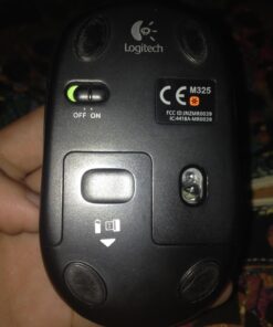 Logitech Wireless Mouse M325 with Designed-for-Web Scrolling - Vivid Violet (910-003120) 28 71Myg6Qe7iL 1