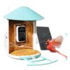 NETVUE Birdfy Lite - Smart Bird Feeder with Camera Solar Powered, Bird Watching Camera Wireless, Auto Capture Bird Videos & Motion Detection, Ideal Gift for Christmas Blue 20 71Myl0qT0L