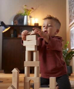 HABA Basic Building Blocks 102 Piece Extra Large Wooden Starter Set (Made in Germany) 20 71MylIPTu7L