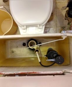 Fluidmaster 400AKR Universal All in One Toilet Repair Kit for 2-Inch Flush Valves, Easy Install 37 71MyyEM2gNL