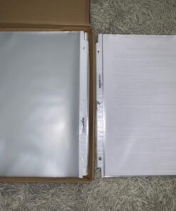 Amazon Basics Sheet Protector, Non-Glare, 100-Pack, 8.5 x 11, Clear 100 - Pack 38 71Mz56JshL