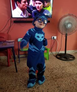 Disguise Catboy Deluxe Toddler PJ Masks Costume Large (4-6) Blue 30 71N0QWNs6rL