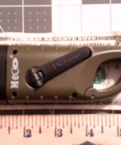 MECO Hand Cranking Solar Powered Rechargeable Flashlight Emergency LED Flashlight Carabiner Dynamo Quick Snap Clip Backpack Flashlight Torch Weather Ready, 8 Lumen - Green 30 71N0Uv3kCDL