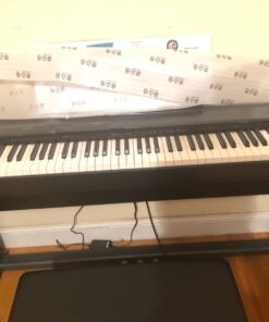 Casio Privia PX-160BK 88-Key Full Size Digital Piano with Power Supply, Black 49 71N0mISQ8FL