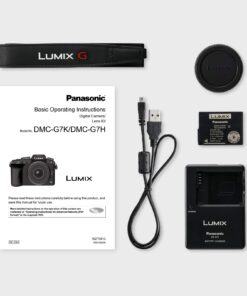Panasonic LUMIX G7 4K Mirrorless Camera, with 14-140mm Power O.I.S. Lens, 16 Megapixels, 3 Inch Touch LCD, DMC-G7HK (USA BLACK) 35 71N0nxG0xL