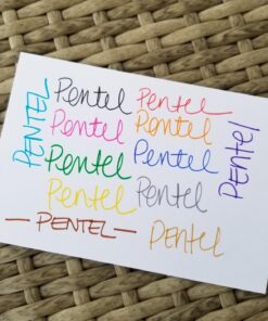 Pentel Felt Tip Sign Pen, Set of 12 Assorted Colors (S520-12) 12 pack 26 71N25POJBDL