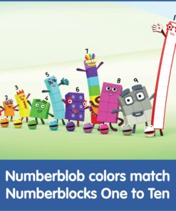 Alternative view of hand2mind Numberblocks Numberblob Counting Set, 120 Math Counters for Kids, Color Sorting Toys, Preschool Learning Activities, Number Toys, Math School Supplies, Educational Toys for 3+ Year Old