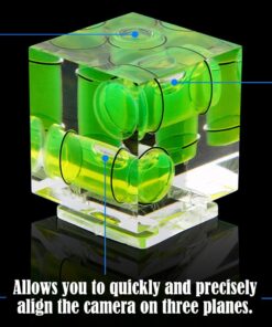 SENHAI Triple 3 Axis Hot Shoe Bubble Spirit Level Compatible Compatible for Canon Nikon Pentax DSLR Camera (2 Pack) 11 71N3ZPIMQjL