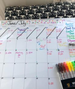 Dry Erase Markers for Whiteboard – Ultra Fine Tip White Board Markers – Dual Tip, Pastel Colors - Fine Point Erasable Markers - 12 Set 36 71N3iF7lv2L