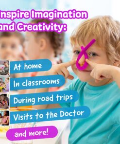 The Original Monkey Noodle Fidget Toy - 5 Pack - Stretchy Sensory Toys for Kids and Toddlers with Unique Needs - Fosters Creativity, Focus, and Fun - Great for Classrooms, Home, and Playtime (Ages 3+) 20 71N4SItSiCL