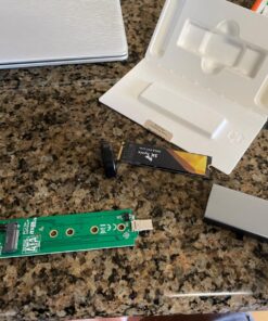 MAIWO M.2 SSD Enclosure Adapter,USB C USB3.1 to M.2 NVME/SATA,MAX 10Gbps,Support 4TB Storage Expansion,Support M or B+M Key,Aluminum Alloy,Automatic Sleep,Dual Interface (FIts 2230/2240/2260/2280) 18 71N4tF1nE9L