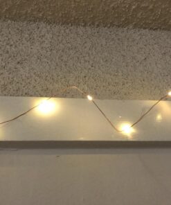 YIHONG 2 Pack Christmas Fairy Lights Battery Operated with Remote Control, 16ft 8 Modes String Lights 50Leds Twinkle Firefly Lights for Patio Garden Party Decoration- Warm White 38 71N5Mdl61L