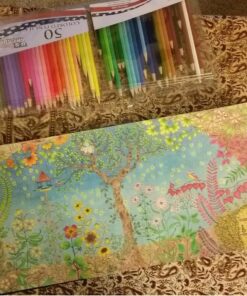 U.S. Art Supply 50 Piece Adult Coloring Book Artist Grade Colored Pencil Set -Vibrant Colors, Smooth Art Drawing, Sketching, Shading, Blending - Fun Activities for Kids, Students, Adults, Beginners 50 Pencil Set 42 71N67EkzslL