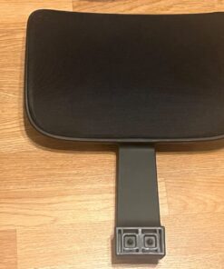 Amazon Basics Mid-back Mesh Office Drafting Chair Stool with Adjustable Footrest, Black No Arms 49 71N6jVVvRL