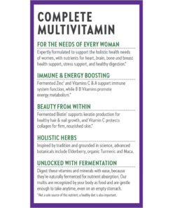 New Chapter Women’s Multivitamin + Immune Support – Every Woman’s One Daily, Fermented with Whole Foods & Probiotics + Iron + B Vitamins + Organic Non-GMO Ingredients - 24 Count (Packaging May Vary) 22 71N71uWN3vL