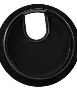 5 Pack Rok Hardware 3" (76mm) Black Round Computer Desk Table Port Wire Cable Cord Organizer Hole Cover Grommet, ROKRG3BLK 3" 5 22 71N7gUtE96L