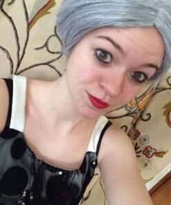 Kangaroo Grey Wig with a Bun - Grandma Wig Perfect Accessory for Old Lady Costumes for Adults - Old Lady Wig Used For Granny Dress ups, Mrs. Claus Costume Accessories, Halloween, Cosplay, Role Plays 18 71N7txbIlOL