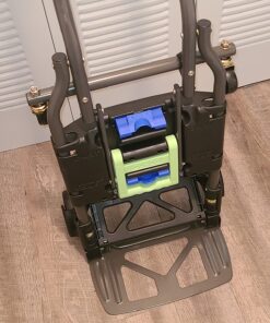 COSCO Shifter Multi-Position Folding Hand Truck and Cart, Green 78 71N7ztGTCNL