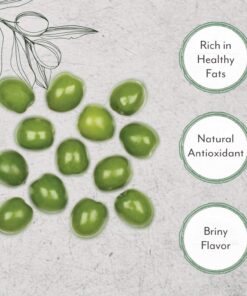 Roland Foods Whole Castelvetrano Olives, Specialty Imported Food, 3 Lb 4.9 Oz Can 25 71N8PMchX L