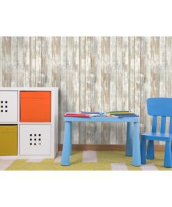 RoomMates RMK9050WP White Distressed Wood Peel and Stick Wallpaper Rustic Wood 45 71N8ROdAY5L