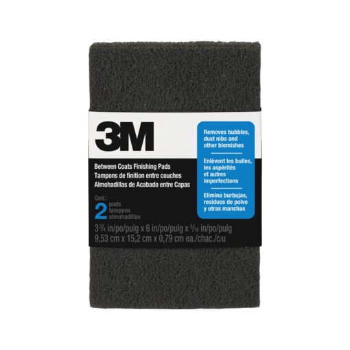 3M 10144NA 3-3/4 by 6 by 5/16-Inch Between Coats Finishing Pads