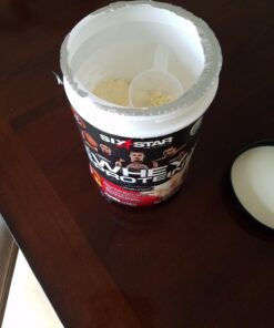 Whey Protein Powder | Six Star Whey Protein Plus | Whey Protein Isolate & Peptides | Lean Protein Powder for Muscle Gain | Muscle Builder for Men & Women | Vanilla, 2 lbs (Package May Vary) 9 71N9On0Y KL