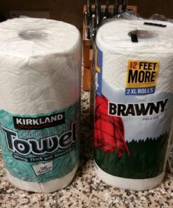 Brawny Paper Towels, 16 XL Rolls, Pick-A-Size, White, 16 = 32 Regular Rolls 8 Rolls (Pack of 2) 43 71N9SkA FL