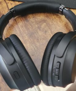 Bluetooth Headphones, Premium Active Noise Cancelling Wireless Headphones Over Ear, 50H Playtime, Hi-Res Audio, Deep Bass, Memory Foam Ear Cups for Travel, Home Office Bluetooth Headphones 48 71NA7JJMoML